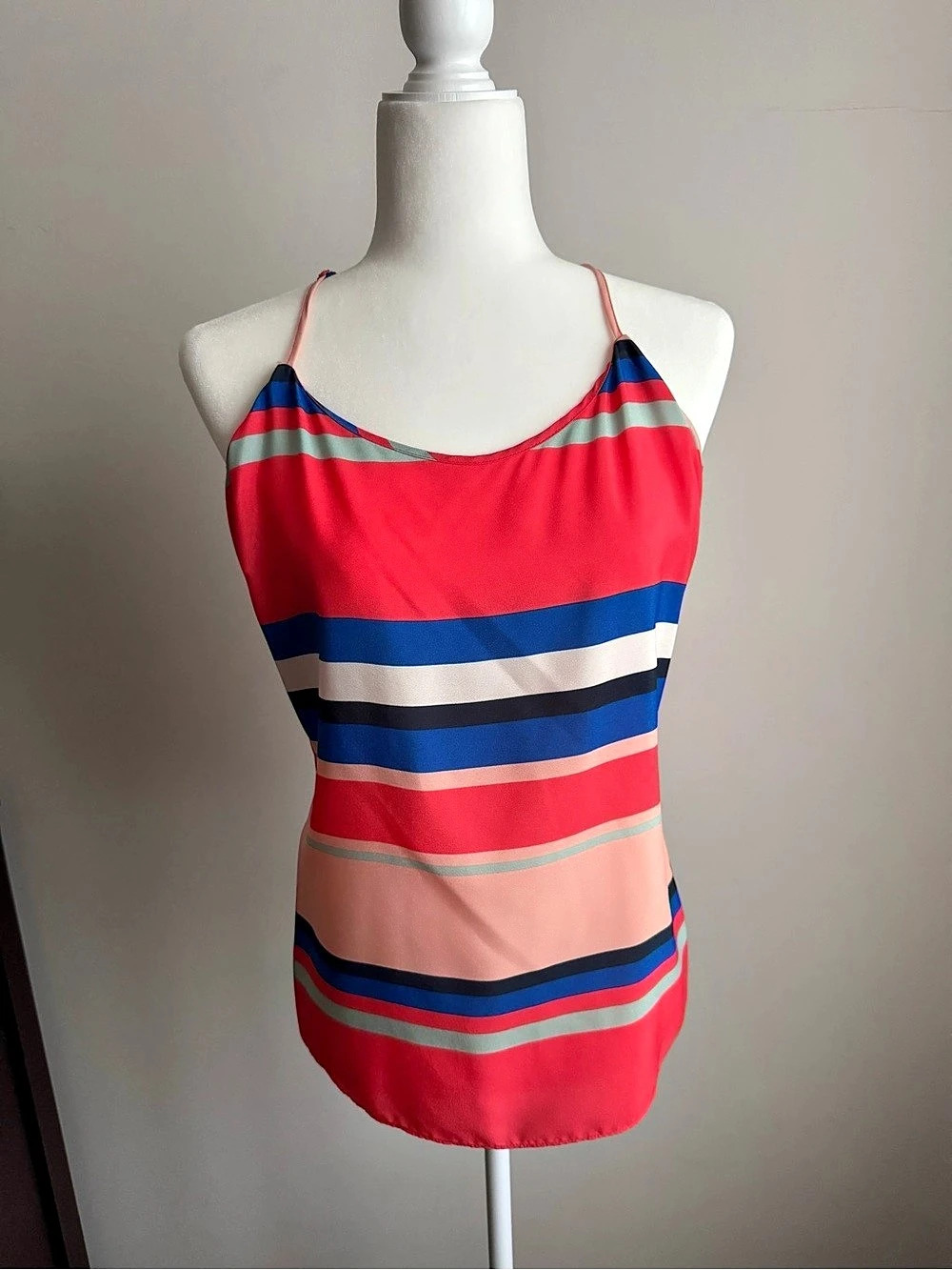 J.Crew Striped Tank Top Blouse, Size 12